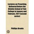 Lectures on Preaching, Delivered Before the Divinity School of Yale College in January and February, 1877 (Second Series)