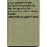 Sitzungsberichte Der Kaiserlichen Akademie Der Wissenschaften, Philosophisch-historische Classe, Achtunddreissigster Band by Kaiserl. Akademie Der Wissenschaften In Wien. Philosophisch-Historische Klasse