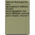 Biblisch-theologische Und Apologetisch-kritische Studien Herausgegeben Von Franz Delitzsch Und Carl Paul Caspari, Volume 1