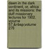 Dawn in the Dark Continent, Or, Africa and Its Missions: the Duff Missionary Lectures for 1902, Volume 57;&Nbsp;Volume 276