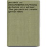 Geschlecht Und Unbescheidenheit: Beurtheilung Des Buches Von O. Weininger "Über Geschlecht Und Charakter (German Edition) door Julius Möbius Paul
