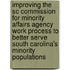 Improving The Sc Commission For Minority Affairs Agency Work Process To Better Serve South Carolina's Minority Populations