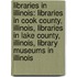 Libraries in Illinois: Libraries in Cook County, Illinois, Libraries in Lake County, Illinois, Library Museums in Illinois