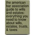 The American Bar Association Guide to Wills and Estates: Everything You Need to Know about Wills, Estates, Trusts, & Taxes