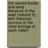 The Sacred Books And Early Literature Of The East (Volume 9); With Historical Surveys Of The Chief Writings Of Each Nation
