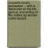 Cooper's Novels : Precaution ... with a Discourse on the Life, Genius, and Writing of the Author, by William Cullen Bryant.