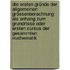 Die Ersten Gründe Der Allgemeinen Grössenberechnung Als Anhang Zum Grundrisse Oder Ersten Cursus Der Gesammten Mathematik