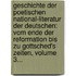 Geschichte Der Poetischen National-literatur Der Deutschen: Vom Ende Der Reformation Bis Zu Gottsched's Zeiten, Volume 3...