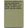 Historisch-Statistisches Bild Der Stadt Posen . 968-1793, Übers. Von L. Königk, Revidirt Von Dr. Tiesler (German Edition) by Andrzej Ukaszewicz Józef