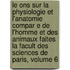 Le Ons Sur La Physiologie Et L'Anatomie Compar E De L'Homme Et Des Animaux Faites La Facult Des Sciences De Paris, Volume 6