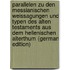 Parallelen Zu Den Messianischen Weissagungen Und Typen Des Alten Testaments Aus Dem Hellenischen Alterthum (German Edition)