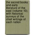 The Sacred Books And Early Literature Of The East (Volume 10); With Historical Surveys Of The Chief Writings Of Each Nation