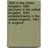 1924 in the United Kingdom: 1924 Elections in the United Kingdom, 1924 Establishments in the United Kingdom, 1924 in England