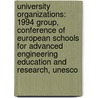 University Organizations: 1994 Group, Conference Of European Schools For Advanced Engineering Education And Research, Unesco door Source Wikipedia