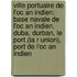 Ville Portuaire de L'Oc an Indien: Base Navale de L'Oc an Indien, Duba, Durban, Le Port (La R Union), Port de L'Oc an Indien