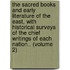 the Sacred Books and Early Literature of the East, with Historical Surveys of the Chief Writings of Each Nation.. (Volume 2)
