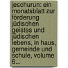 Jeschurun: Ein Monatsblatt Zur Förderung Jüdischen Geistes Und Jüdischen Lebens, In Haus, Gemeinde Und Schule, Volume 6... door Samson Raphael Hirsch