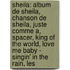 Sheila: Album de Sheila, Chanson de Sheila, Juste Comme A, Spacer, King of the World, Love Me Baby - Singin' in the Rain, Les