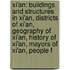 Xi'an: Buildings and Structures in Xi'an, Districts of Xi'an, Geography of Xi'an, History of Xi'an, Mayors of Xi'an, People f