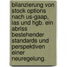 Bilanzierung Von Stock Options Nach Us-gaap, Ias Und Hgb. Ein Abriss Bestehender Standards Und Perspektiven Einer Neuregelung. door Rainer Bauer