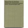 Denkschriften Der Kaiserlichen Akademie Der Wissenschaften, Mathematisch-Naturwissenschaftliche Classe, Einundzwanzigster Band door Kaiserl. Akademie Der Wissenschaften In Wien. Mathematisch-Naturwissenschaftliche Klasse