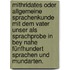 Mithridates oder allgemeine Sprachenkunde mit dem Vater unser als Sprachprobe in bey nahe fünfhundert Sprachen und Mundarten.