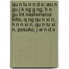 Qu N Lu N N D O: Wu N Gu J K Ng G Ng, H N Gu Int Nashonarus Kitto, Q Ng Qu N Xi N, H N N Xi N, Qu N Lu Xi N, Posuko, J W N D O by S. Su Wikipedia