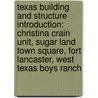 Texas Building And Structure Introduction: Christina Crain Unit, Sugar Land Town Square, Fort Lancaster, West Texas Boys Ranch by Source Wikipedia