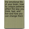 The Emotional Life of Your Brain: How Its Unique Patterns Affect the Way You Think, Feel, and Live-And How You Can Change Them door Sharon Begley