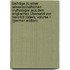 Beiträge Zu Einer Wissenschaftlichen Mythologie: Aus Dem Englischen Übersetzt Von Heinrich Lüders, Volume 1 (German Edition)