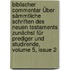 Biblischer Commentar Über Sämmtliche Schriften Des Neuen Testaments Zunächst Für Prediger Und Studirende, Volume 5, Issue 2