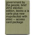Government by the People, Brief 2012 Election Edition, Books a la Carte Plus New Mypoliscilab with Etext -- Access Card Package