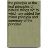 The Principia or the First Principles of Natural Things V2: To Which Are Added the Minor Principia and Summary of the Principia door Emanuel Swedenborg