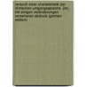 Versuch Einer Charakteristik Der Römischen Umgangssprache. 2Er, Mit Einigen Veränderungen Versehener Abdruck (German Edition) door Rebling O