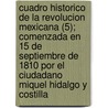 Cuadro Historico de La Revolucion Mexicana (5); Comenzada En 15 de Septiembre de 1810 Por El Ciudadano Miquel Hidalgo y Costilla door Carlos Mar Bustamante