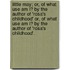 Little May; Or, of What Use Am I? by the Author of 'Rosa's Childhood' Or, of What Use Am I? by the Author of 'Rosa's Childhood'.
