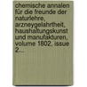Chemische Annalen Für Die Freunde Der Naturlehre, Arzneygelahrtheit, Haushaltungskunst Und Manufakturen, Volume 1802, Issue 2... door Lorenz Florenz Friedrich Crell