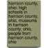Harrison County, Ohio: High Schools in Harrison County, Ohio, Museums in Harrison County, Ohio, People from Harrison County, Ohio