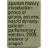 Spanish History Introduction: Prince of Girona, Astures, Nasrid Dynasty, Galician Parliamentary Election, 2009, Eleanor of Aragon