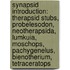 Synapsid Introduction: Therapsid Stubs, Probelesodon, Neotherapsida, Lumkuia, Moschops, Pachygenelus, Bienotherium, Tetraceratops