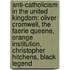 Anti-Catholicism in the United Kingdom: Oliver Cromwell, the Faerie Queene, Orange Institution, Christopher Hitchens, Black Legend