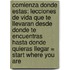 Comienza Donde Estas: Lecciones De Vida Que Te Llevaran Desde Donde Te Encuentras Hasta Donde Quieras Llegar = Start Where You Are
