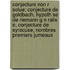 Conjecture Non R Solue: Conjecture de Goldbach, Hypoth Se de Riemann G N Ralis E, Conjecture de Syracuse, Nombres Premiers Jumeaux