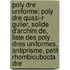 Poly Dre Uniforme: Poly Dre Quasi-R Gulier, Solide D'Archim de, Liste Des Poly Dres Uniformes, Antiprisme, Petit Rhombicubocta Dre