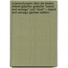 Untersuchungen Über Die Beiden Mittelenglischen Gedichte "Roland and Vernagu" Und "Otuel": I. Roland and Vernagu (German Edition) door Wächter Wilhelm