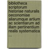 Bibliotheca Scriptorum Historiae Naturalis Oeconomiae Aliarumque Artium Ac Scientiarum Ad Illam Pertinentium Realis Systematica ... door Georg Rudolf Boehmer