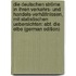 Die Deutschen Ströme in Ihren Verkehrs- Und Handels-Verhältnissen, Mit Statistischen Uebersichten: Abt. Die Elbe (German Edition)