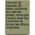 Oeuvres de Rabelais (5); Dition Conforme Aux Dernier Textes, Revus Par L'Auteur Avec Les Variantes de Toutes Les Ditions Originales