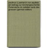 Paulinus Ii, Patriarch Von Aquileia: Ein Beitrag Zur Kirchengeschichte Österreichs Im Zeitalter Karls Des Grossen (German Edition) door Giannoni Karl