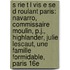 S Rie T L Vis E Se D Roulant Paris: Navarro, Commissaire Moulin, P.j., Highlander, Julie Lescaut, Une Famille Formidable, Paris 16e